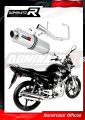 YBR 125 EXHAUST Yamaha Muffler Auspuff Sportauspuff Silencer Echappement Silencieux Scarico Scarichi Escape Wydech Tłumik OVAL 2009 - 2018 DOMINATOR 