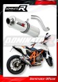690 DUKE EXHAUST KTM Muffler Auspuff Sportauspuff Silencer Echappement Silencieux Scarico Scarichi Escape Wydech Tłumik ROUND 2012 - 2018 Dominator 