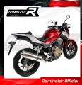 wydech tłumik DOMINATOR Owalny pasujący do motocykla Honda CB 500 F 2016 - 2019 3