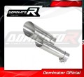 avgassystem ljuddämpare DOMINATOR GP3 passar till motorcykeln S 1000 R 2017   2020 2