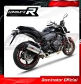 exhaust muffler DOMINATOR homologated road legal HP1 fits the motorcycle CB 600F HORNET 2007   2013 2
