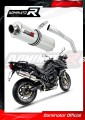 exhaust muffler DOMINATOR ROUND fits the motorcycle Triumph TIGER 800 XC XR 2015   2017 2