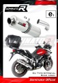 exhaust muffler DOMINATOR homologated road legal ROUND fits to DL 1000 VSTROM 2014  2016 3