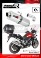exhaust muffler DOMINATOR homologated road legal OVAL fits to DL 1000 VSTROM 2014  2016 3