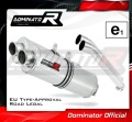 DL 1000 V-STROM Exhaust SUZUKI Homologated EC Type approval  Street legal Approval Certificate Muffler Auspuff Sportauspuff Silencer Echappement Silencieux Scarico Scarichi Escape Wydech Tłumik OVAL 2002 - 2012 Dominator