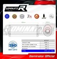 exhaust muffler DOMINATOR homologated road legal OVAL fits to CB 600F HORNET 2007  2013 4