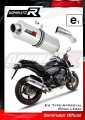 exhaust muffler DOMINATOR homologated road legal oval fits the motorcycle CB 600F HORNET 2007   2013 5