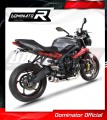 exhaust muffler DOMINATOR GP fits the motorcycle Triumph STREET TRIPLE 675 R / S / RS 2013   2016 3