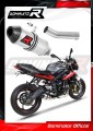 exhaust muffler DOMINATOR HP3 fits to Triumph STREET TRIPLE 675 R / S / RS 2013  2016