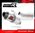 exhaust muffler DOMINATOR HP3 fits the motorcycle Triumph STREET TRIPLE 675 R / S / RS 2013   2016 2