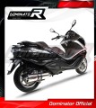 wydech tłumik DOMINATOR Owalny pasujący do motocykla Piaggio X10 125 2012 - 2016 3