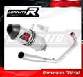 complete exhaust system with muffler DOMINATOR Full System HP3 fits the motorcycle Honda CB 125 R 2018   2020 2