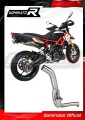 Dorsoduro 900 Exhaust Aprilia Cat Eliminator Catalyst Catalytic Converter Linkpipe Decat Downpipe 2017 - 2020 DOMINATOR