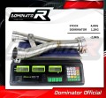 decat mid muffler DOMINATOR Mid Pipe fits the motorcycle Z 1000 SX 2014   2016 9