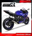 decat mid muffler DOMINATOR GP3 Mid Pipe fits the motorcycle YZF R1 1000 RN49 2017   2019 3