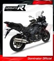wydech tłumik DOMINATOR Homologowany Owalny pasujący do motocykla VERSYS 1000 2019 - 2024 3