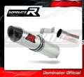exhaust muffler DOMINATOR HP2 fits the motorcycle Triumph STREET TRIPLE 765 S R RS 2017   2019 2