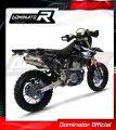 DR-Z DRZ 400 S SM EXHAUST Suzuki Muffler Auspuff Sportauspuff Silencer Echappement Silencieux Scarico Scarichi Escape Wydech Tłumik OVAL 2000 - 2019 DOMINATOR 2