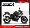 kompletny układ wydechowy z tłumikiem DOMINATOR Full System Owalny pasujący do motocykla Yamaha XJ 6N S F 2009 - 2016 3