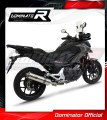 NC 700 750 S EXHAUST Honda Muffler Auspuff Sportauspuff Silencer Echappement Silencieux Scarico Scarichi Escape Wydech Tłumik ROUND 2012 - 2020 Dominator 2