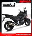 NC 700 750 X EXHAUST Honda Muffler Auspuff Sportauspuff Silencer Echappement Silencieux Scarico Scarichi Escape Wydech Tłumik HP1 Carbon End Cap 2012 - 2020 Dominator 2
