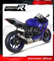 exhaust muffler DOMINATOR homologated road legal GP fits the motorcycle YZF R1 1000 RN49 2017   2019 3