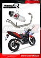 CBR 125 R EXHAUST Honda Full System Muffler Auspuff Sportauspuff Silencer Echappement Silencieux Scarico Scarichi Escape Collector Manifold Wydech Tłumik HP3 2011 - 2018 DOMINATOR