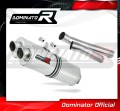 exhaust muffler DOMINATOR oval fits the motorcycle MuZ MZ 1000 S 2004   2007 2