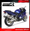 exhaust muffler DOMINATOR oval fits the motorcycle MuZ MZ 1000 S 2004   2007 3