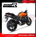 FZ6 FAZER S1 EXHAUST Yamaha Muffler Auspuff Sportauspuff Silencer Echappement Silencieux Scarico Scarichi Escape Wydech Tłumik Carbon Tip HP3 2004 - 2006 DOMINATOR 2