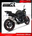 exhaust muffler DOMINATOR ROUND fits the motorcycle Suzuki GSR 750 2011   2016 3