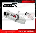 exhaust muffler DOMINATOR ROUND fits the motorcycle Yamaha FZ1 FAZER 1000 2006   2015 2