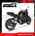 exhaust muffler DOMINATOR ROUND fits the motorcycle Yamaha FZ1 FAZER 1000 2006   2015 3