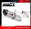 exhaust muffler DOMINATOR homologated road legal HP1 fits the motorcycle YAMAHA FZ1 1000 FAZER 2006   2015 2