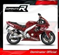 exhaust muffler DOMINATOR homologated road legal HP1 fits the motorcycle YZF 600R Thundercat 1996   2006 4