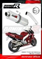 exhaust muffler DOMINATOR homologated road legal oval fits the motorcycle YZF 600R Thundercat 1996   2006