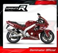 exhaust muffler DOMINATOR homologated road legal oval fits the motorcycle YZF 600R Thundercat 1996   2006 4