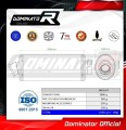 exhaust muffler DOMINATOR homologated road legal oval fits the motorcycle YZF 600R Thundercat 1996   2006 5