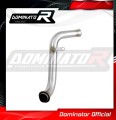 decat mid muffler DOMINATOR Mid Pipe fits the motorcycle KTM 390 DUKE 2017   2020 2