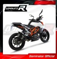 decat mid muffler DOMINATOR Mid Pipe fits the motorcycle KTM 390 DUKE 2017   2020 3
