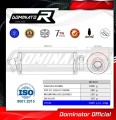 exhaust muffler DOMINATOR homologated road legal ROUND fits to Suzuki DL 1050 VStrom / XT 2020  2024 5