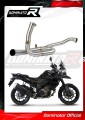 SUZUKI DL 1050 V-strom 2020 - 2021 Exhaust Cat Eliminator Catalyst Catalytic Converter Linkpipe Decat De-cat Downpipe DOMINATOR