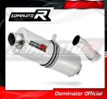 exhaust muffler DOMINATOR oval fits the motorcycle Honda VFR 750 1990   1992 2