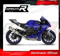 exhaust muffler DOMINATOR HP1 fits the motorcycle Yamaha YZF R1 1000 RN65 2020   2022 4