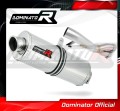 exhaust muffler DOMINATOR oval fits the motorcycle Honda NTV 650 REVERE 1988   1997 2