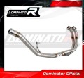 TRK 502X Exhaust Benelli Cat Eliminator Catalyst Catalytic Converter Linkpipe Decat Downpipe  Headers Head Pipe Down Pipe Collector Manifold 2018 - 2021 DOMINATOR 1