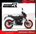 Yamaha MT 125 2020 EXHAUST Full System Muffler Auspuff Sportauspuff Silencer Echappement Silencieux Scarico Scarichi Escape Collector Manifold Wydech Tłumik HP3 BLACK DOMINATOR 3