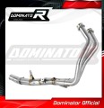CB 500 X Honda Head pipe Linkpipe Downpipe Frontpipe Manifold Collector Kolektor Kolano 2017 - 2019 Dominator