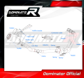 MT-09 2021 - 2022 EXHAUST Yamaha Full System Muffler Auspuff Sportauspuff Silencer Echappement Silencieux Scarico Scarichi Escape Collector Manifold Wydech Tłumik GP DOMINATOR 5