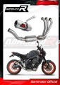 complete exhaust system with muffler DOMINATOR Full System GP fits the motorcycle Yamaha MT 09 2021   2023